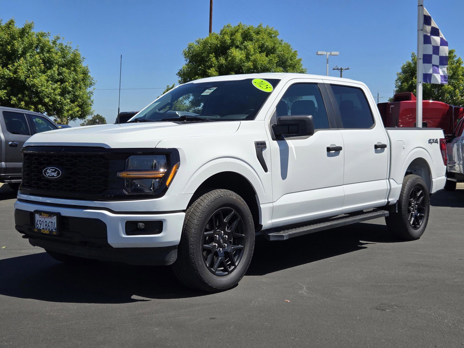Certified Used 2025 White Ford STX image 8