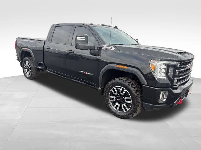 Used 2021 ONYX BLACK GMC AT4 image 4