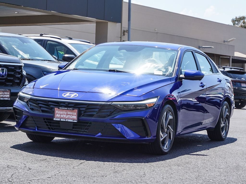 Used 2024 Blue Hyundai Limited image 3