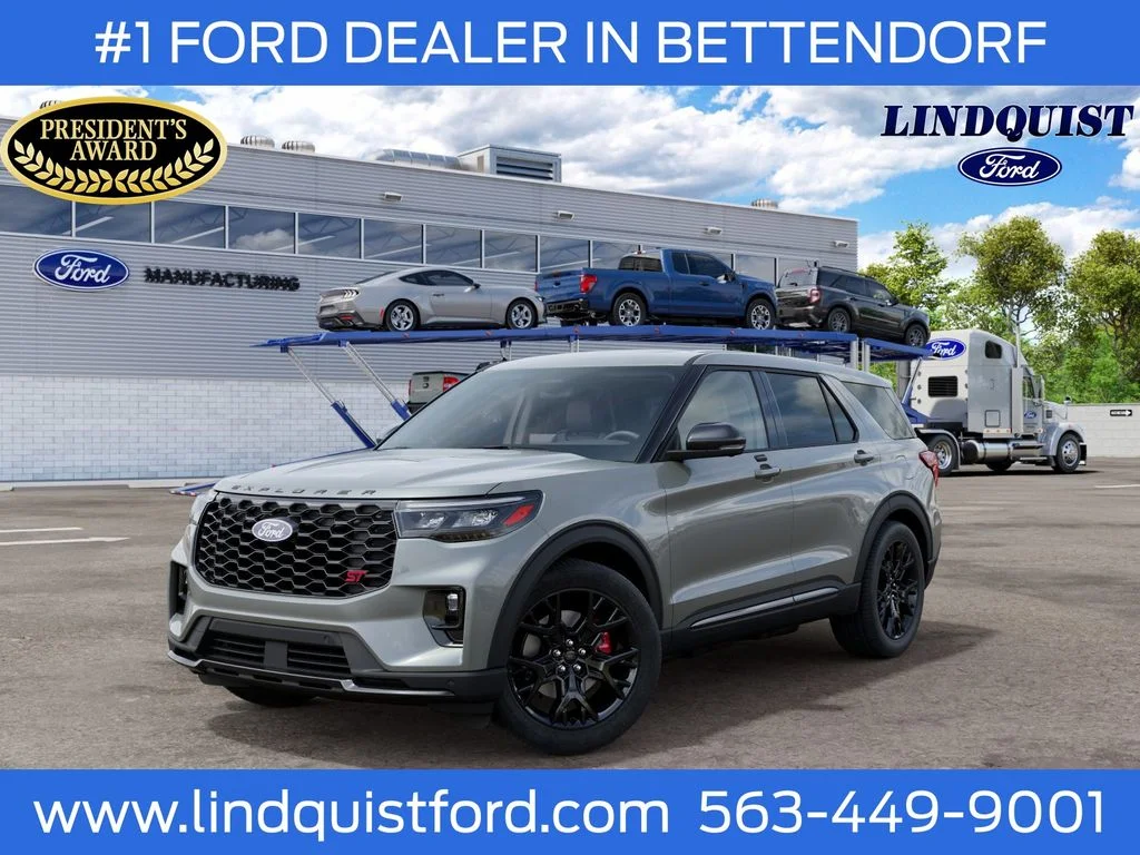 New 2027 Avalanche Gray Ford ST image 2