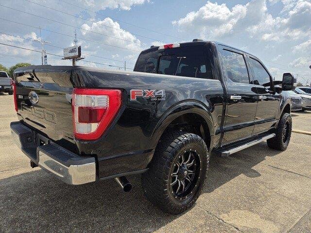 Used 2021 Agate Black Metallic Ford LARIAT image 5