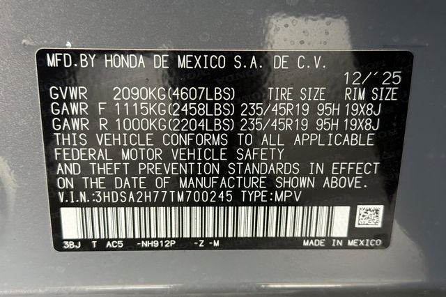 New 2026 Urban Gray Pearl Acura A-Spec Advance Package image 23