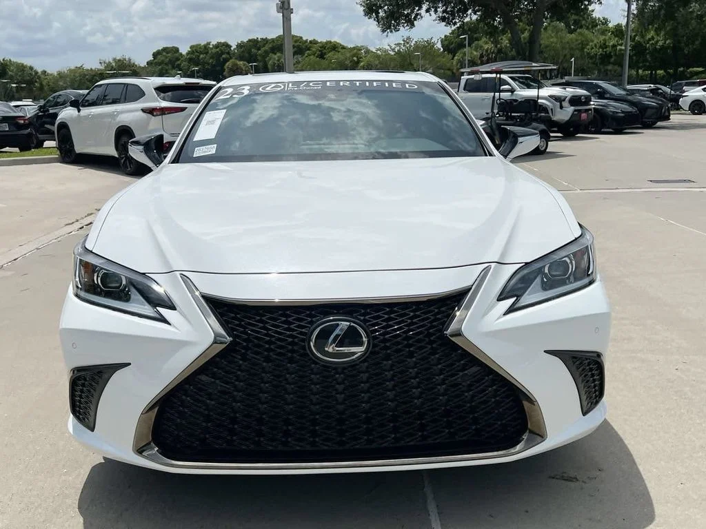 Certified Used 2023 ULTRA WHITE Lexus 350 F Sport image 2
