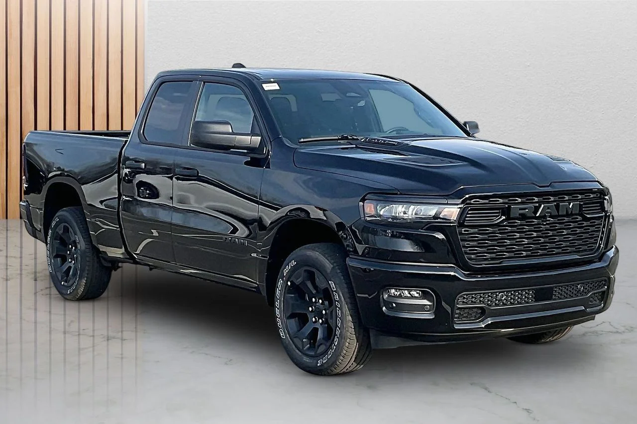New 2026 Diamond Black Crystal Pearlcoat RAM Express image 1
