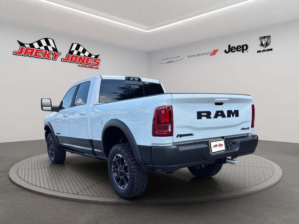 Used 2025 Bright White Clearcoat Ram Rebel image 7