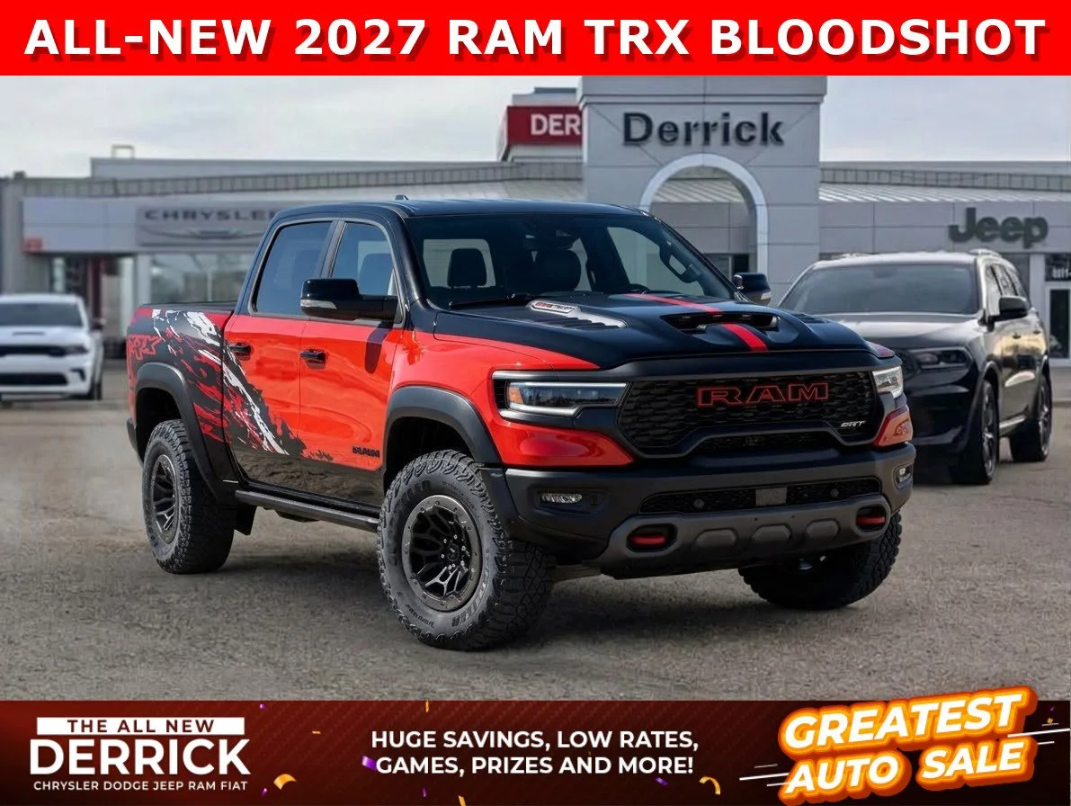 New 2027 Molten Red Pearl Ram TRX image 1