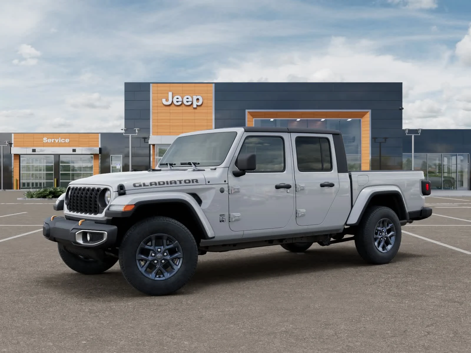 New 2026 Bright White Clearcoat Jeep 85th Anniversary Edition image 2