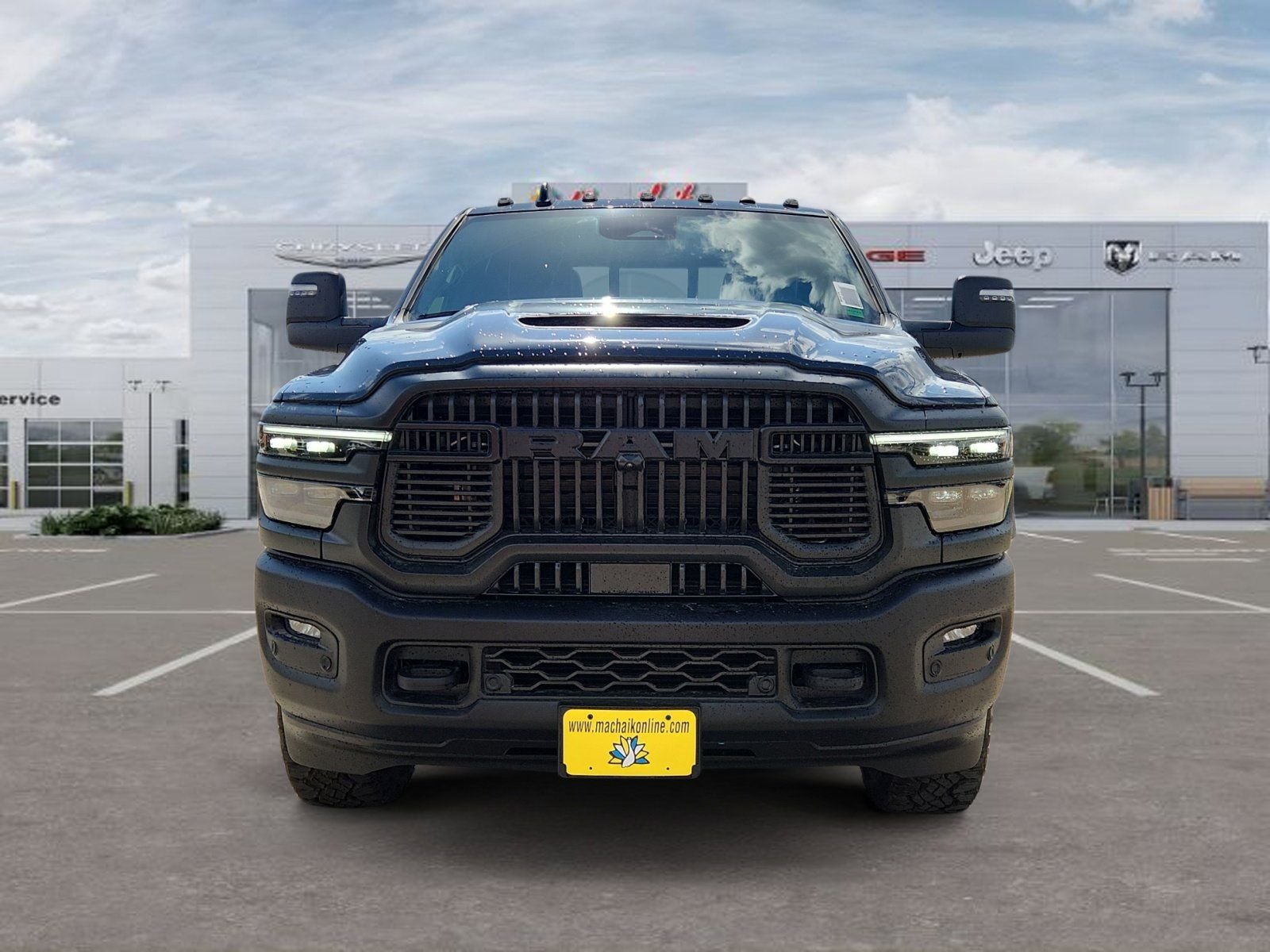New 2026 Forged Blue Metallic Exterior Paint RAM Rebel image 8