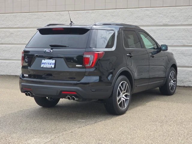 Certified Used 2019 Agate Black Metallic Ford Sport image 13