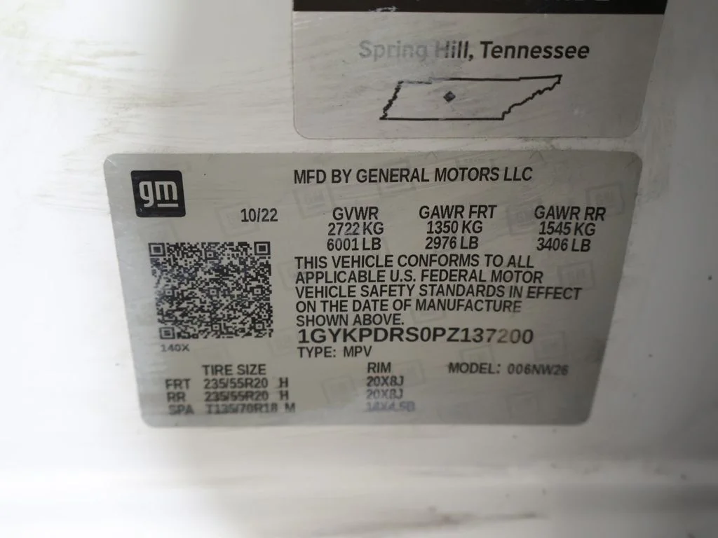 Used 2023 Crystal White Cadillac Premium Luxury image 65