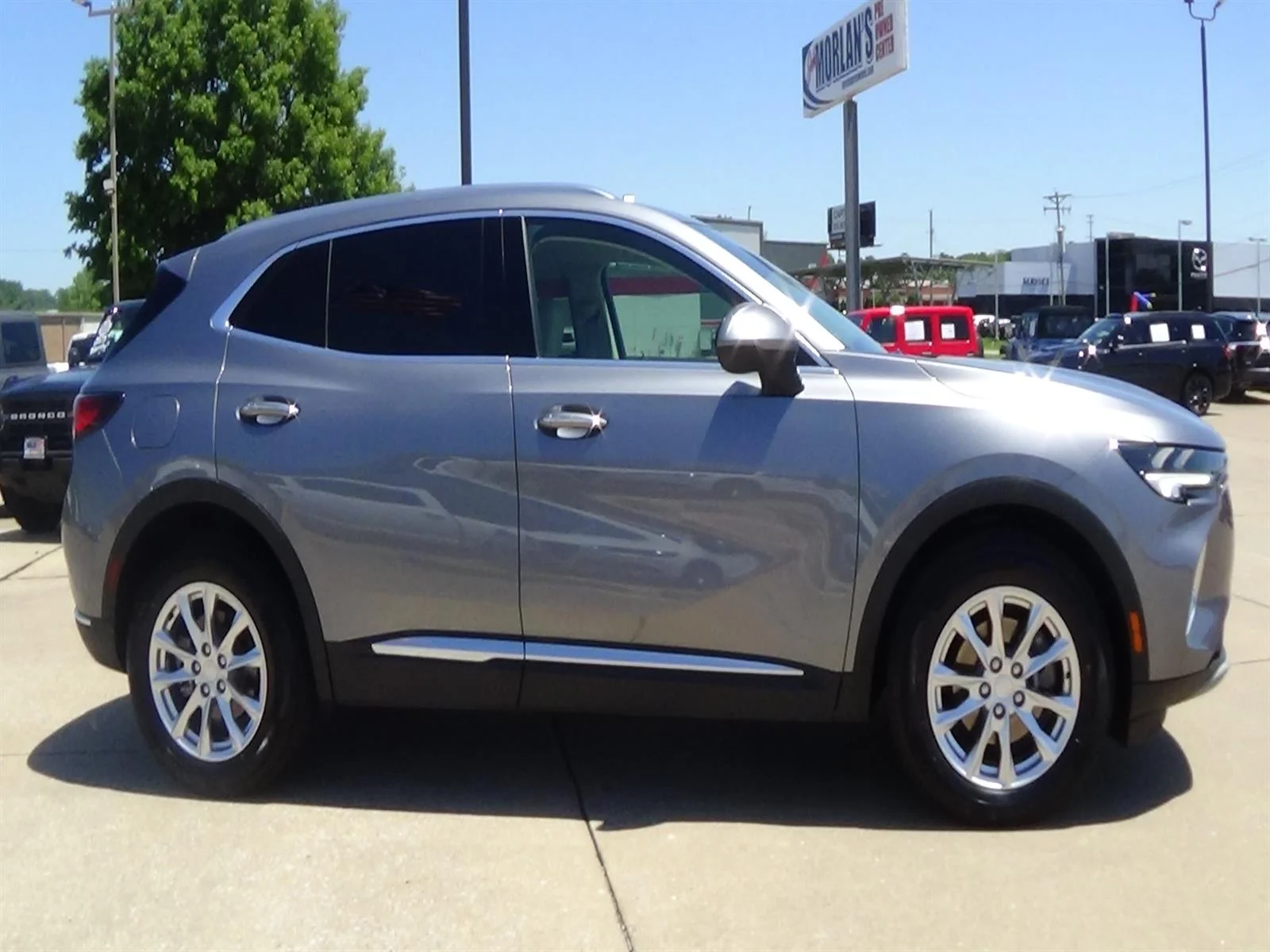 Used 2021 Satin Steel Metallic (gir) Buick Preferred image 5