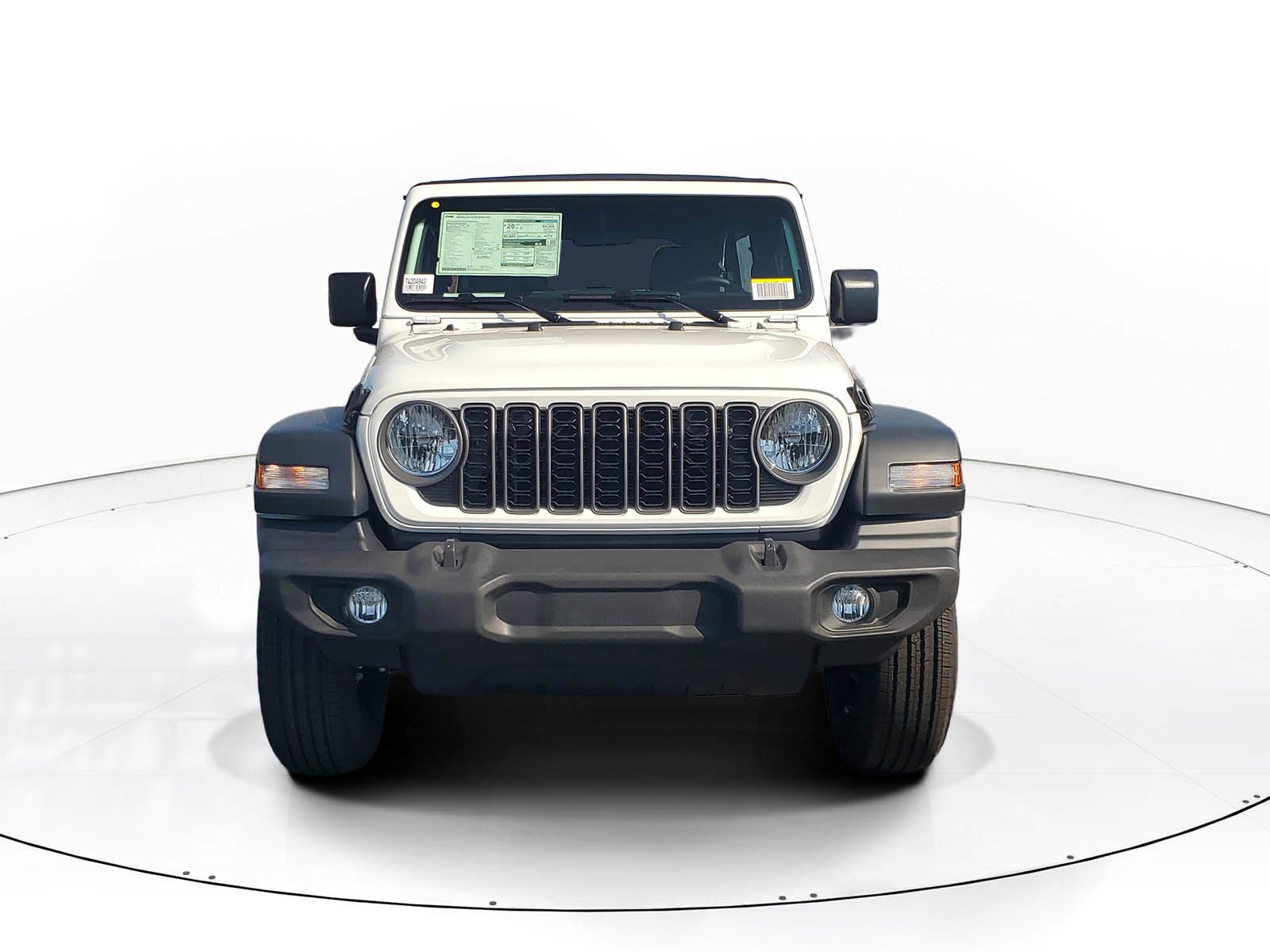 New 2026 Bright White Clear-Coat Exterior Paint Jeep Sport image 1
