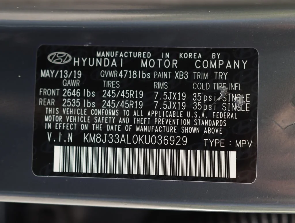 Used 2019 Dusk Blue Hyundai Sport image 35