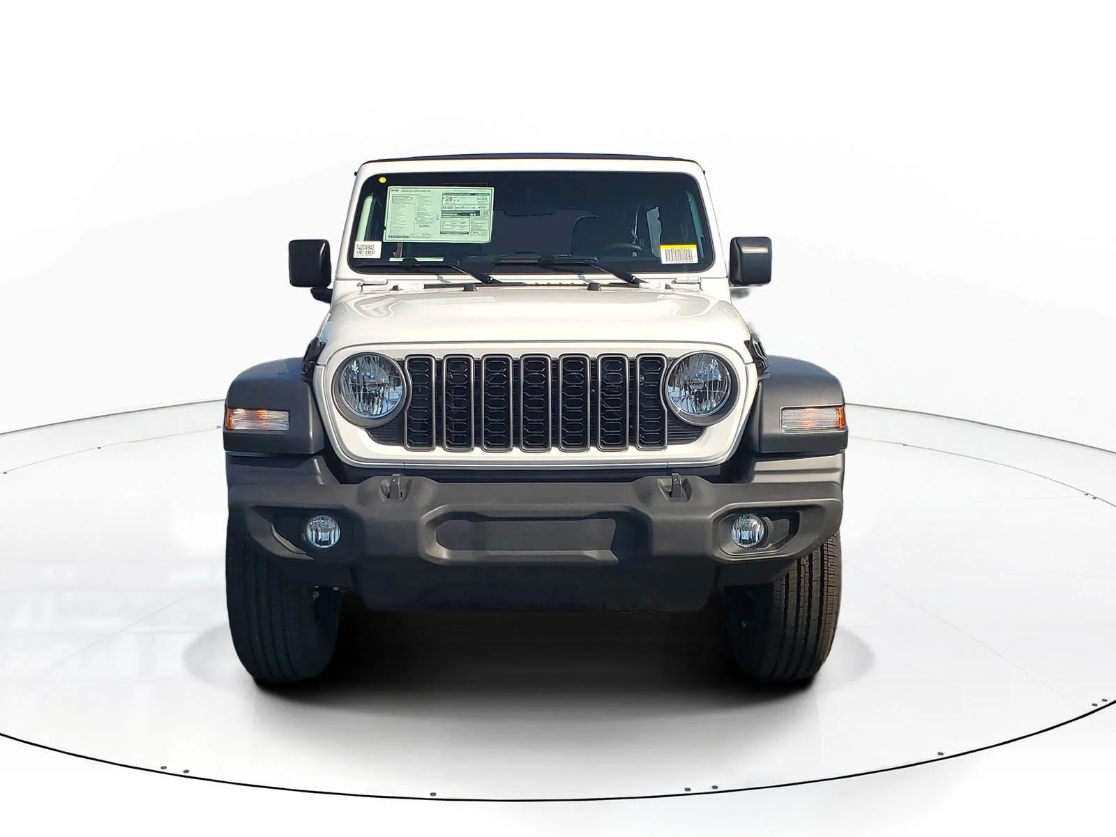 New 2026 Bright White Clearcoat Jeep Sport image 2