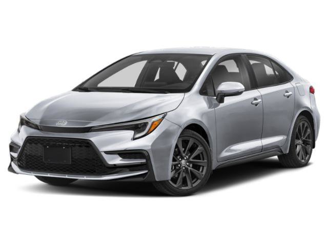 Used 2024 Classic Silver Metallic Toyota SE image 1