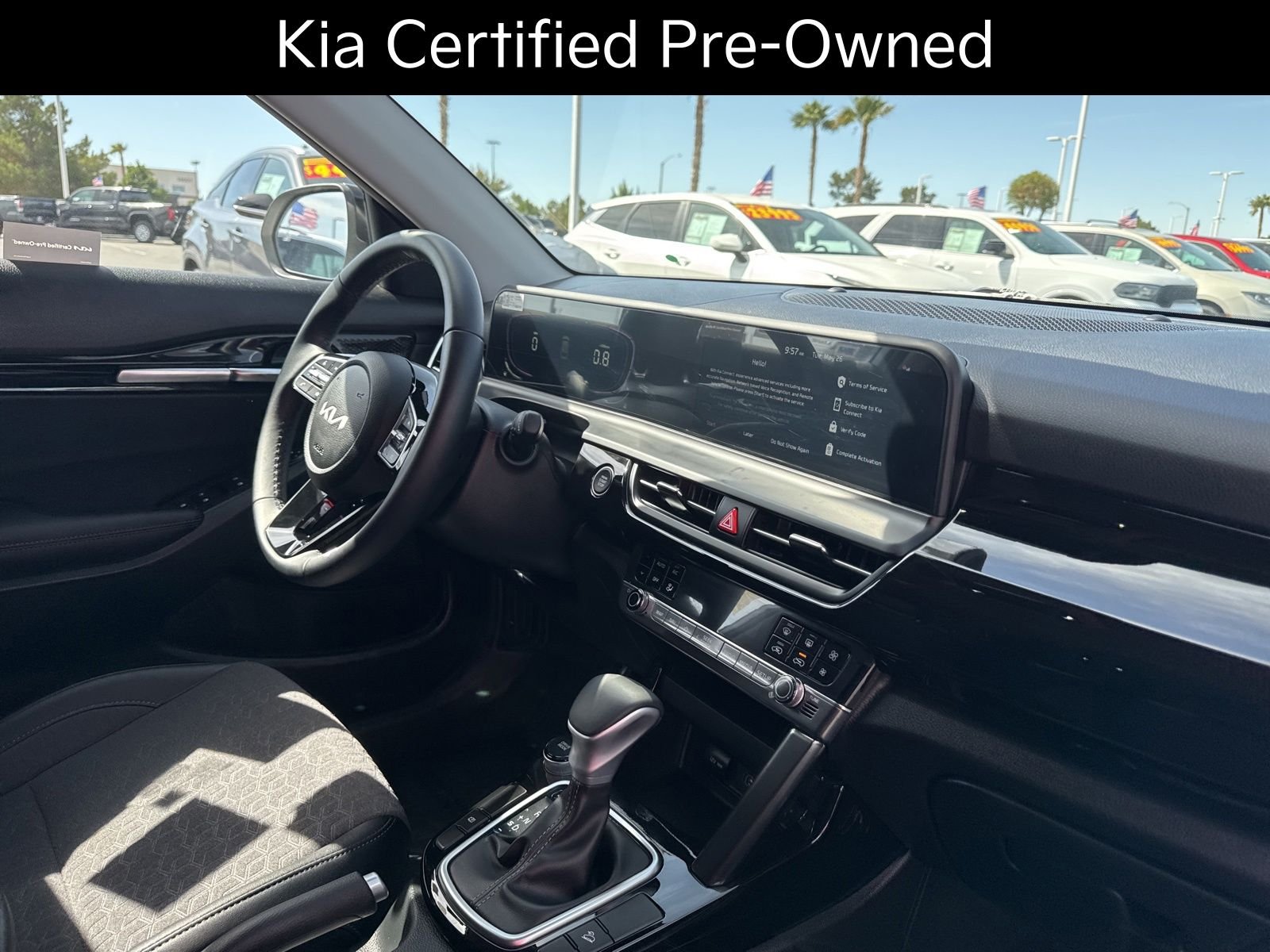 Certified Used 2026 Clear White/Black Roof Kia S image 24