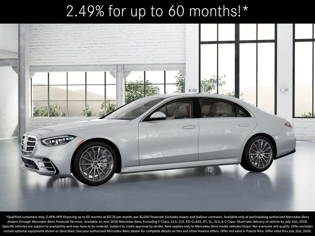 New 2026 MANUFAKTUR Moonlight White Metallic Mercedes-Benz S 500 image 37