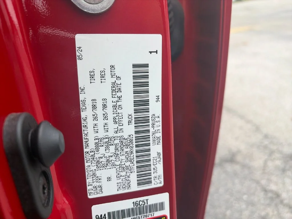 Used 2024 Red Toyota SR5 image 34