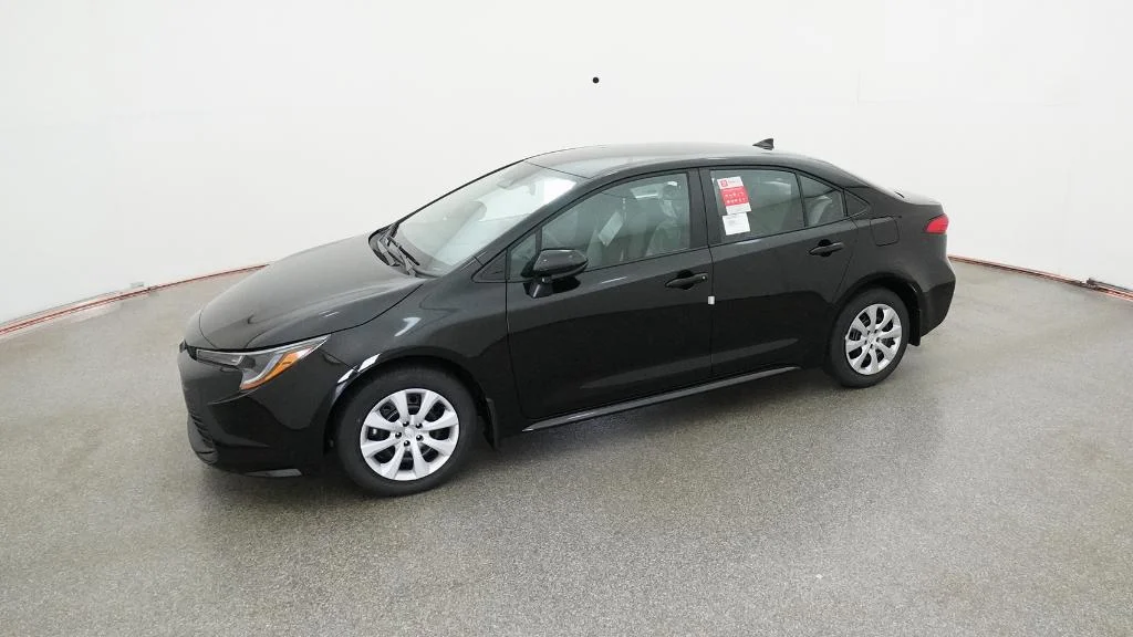 New 2026 Midnight Black Metallic Toyota LE image 18