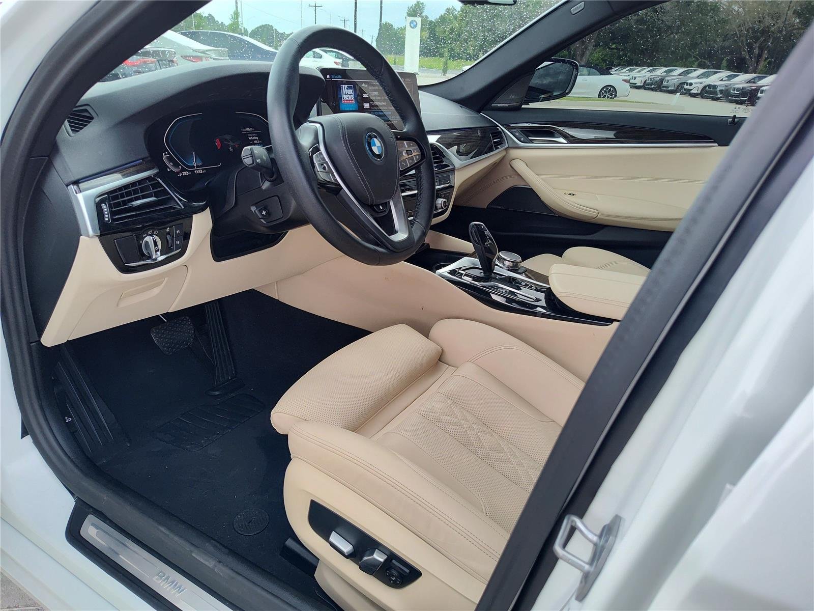 Certified Used 2023 Alpine White BMW 530e image 2