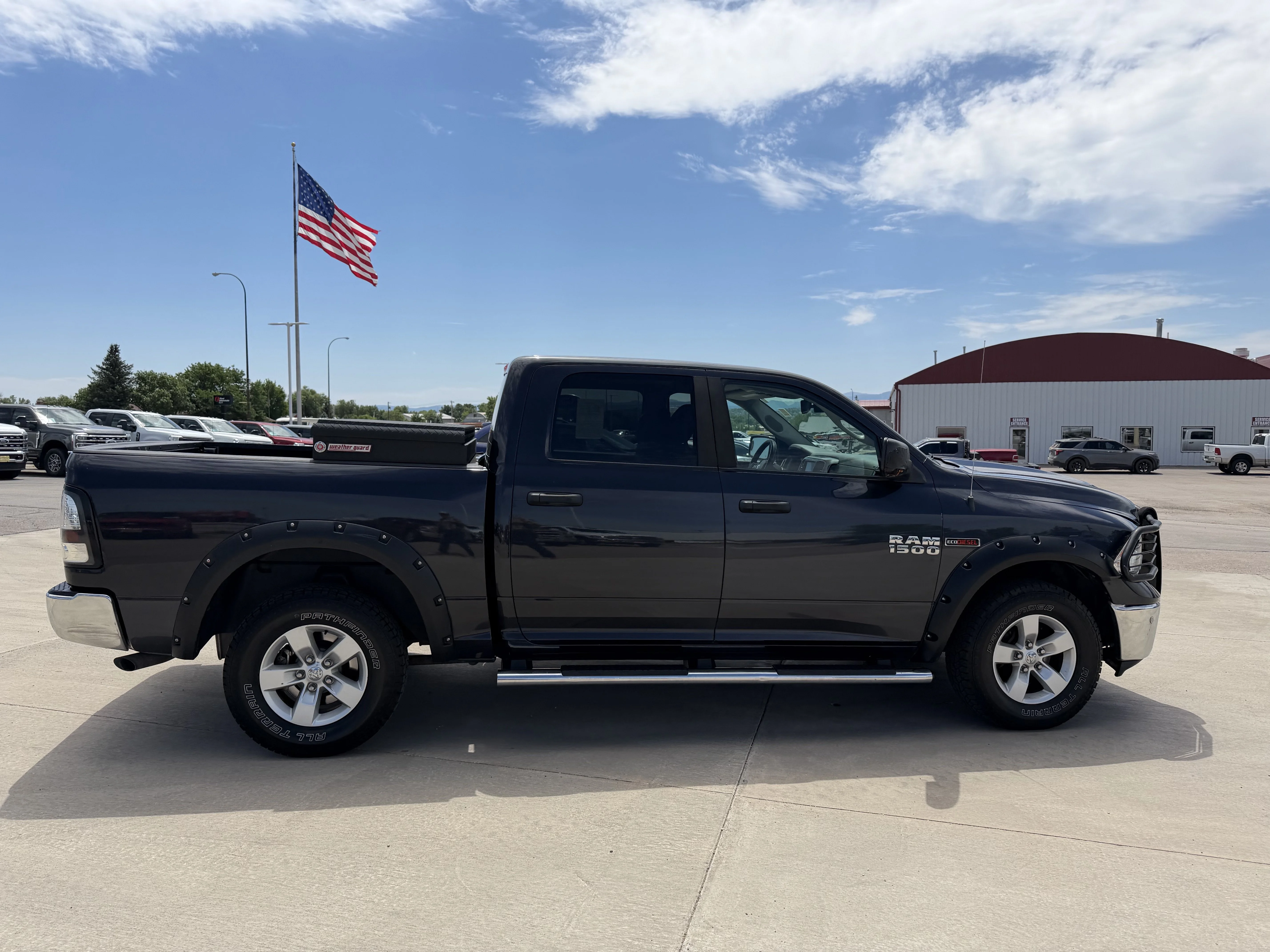 Used 2015 Maximum Steel Metallic Clearcoat Ram Outdoorsman image 4
