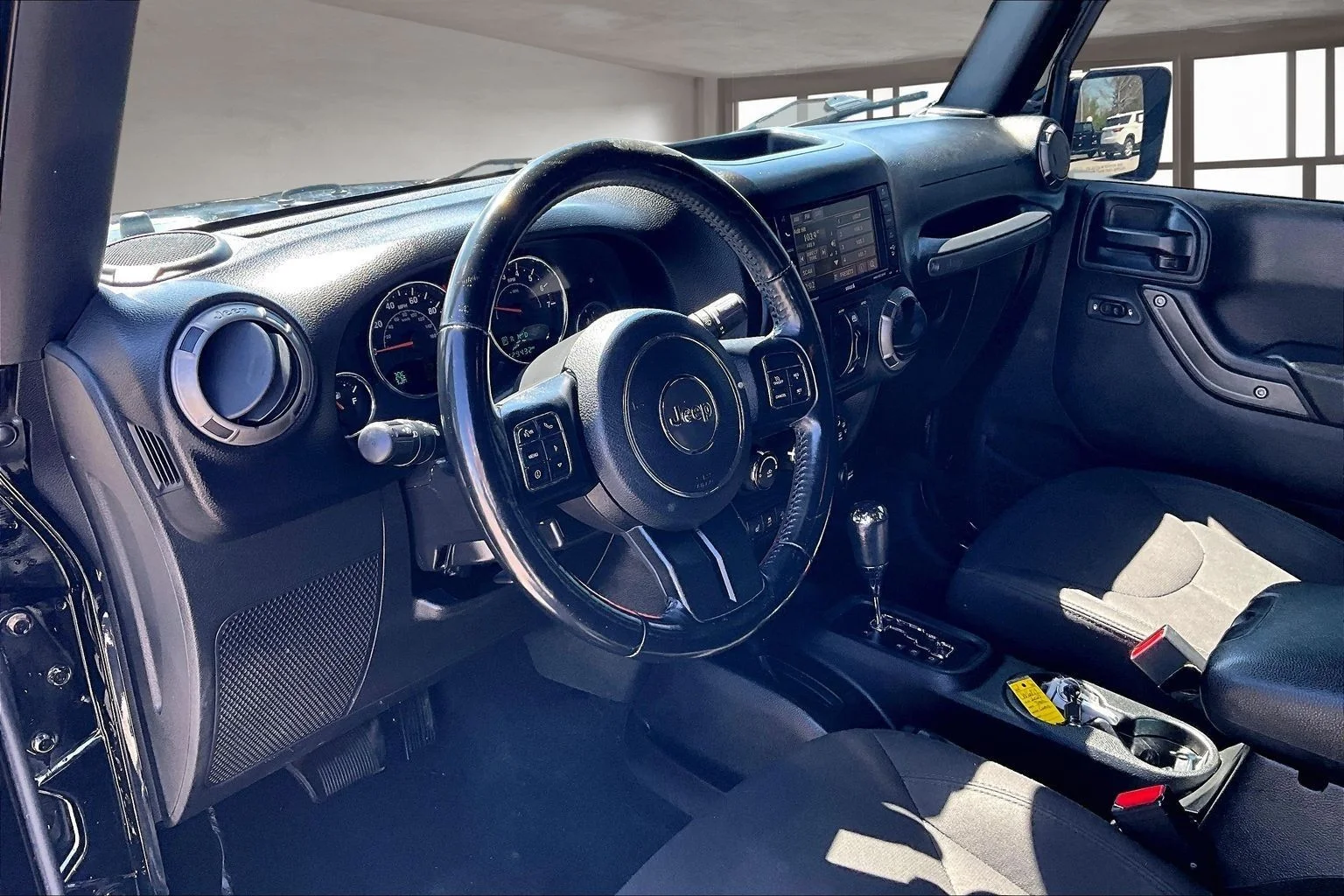 Used 2017 Black Jeep Unlimited Sport image 15