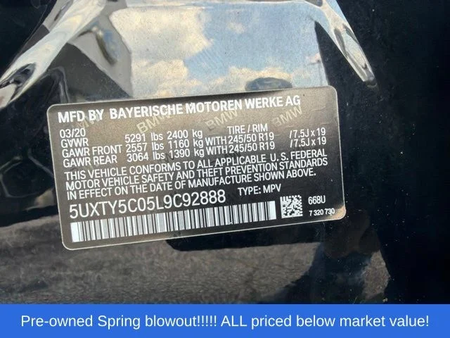 Used 2020 Black BMW xDrive30i image 20