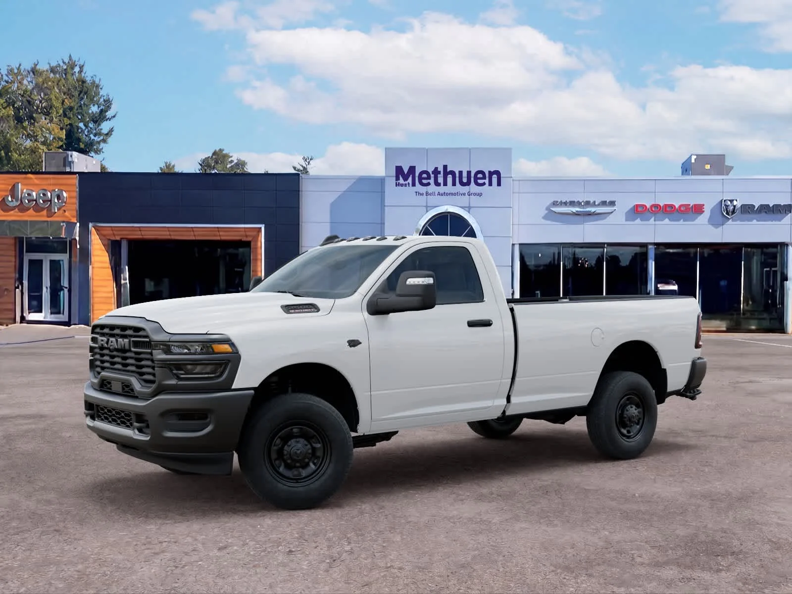 New 2027 Bright White Clearcoat Ram Tradesman image 2