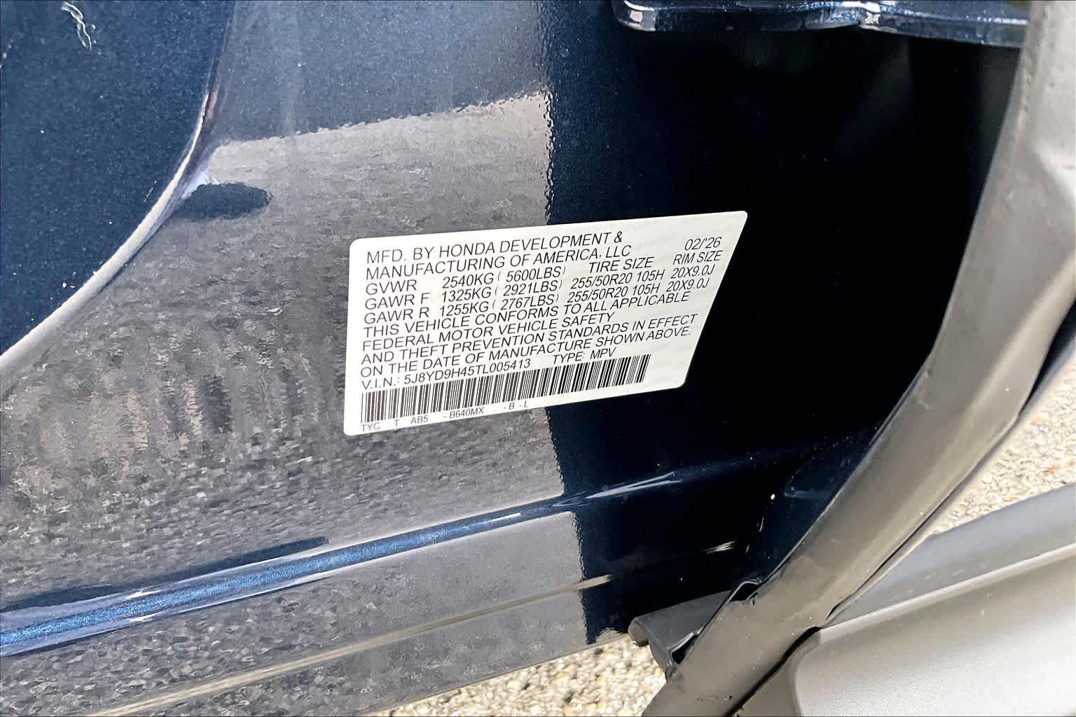 New 2026 Canyon River Blue Metallic Acura w/Technology Package image 21