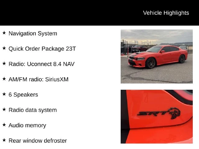 Used 2016 Orange Dodge SRT Hellcat image 7