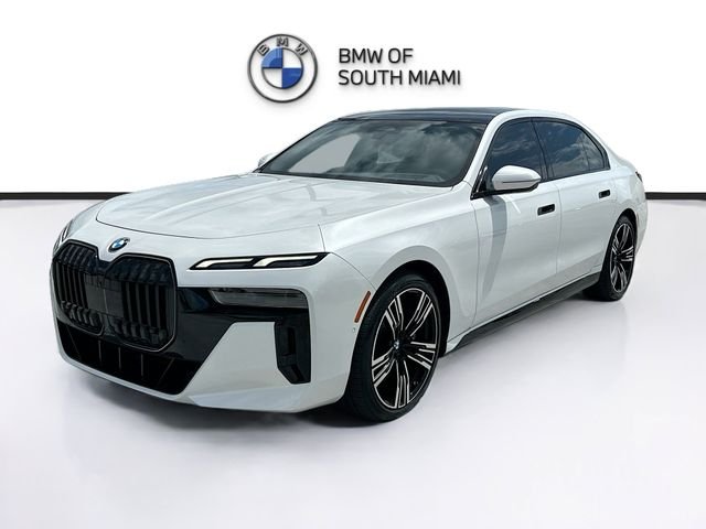Certified Used 2025 White BMW 740i image 3