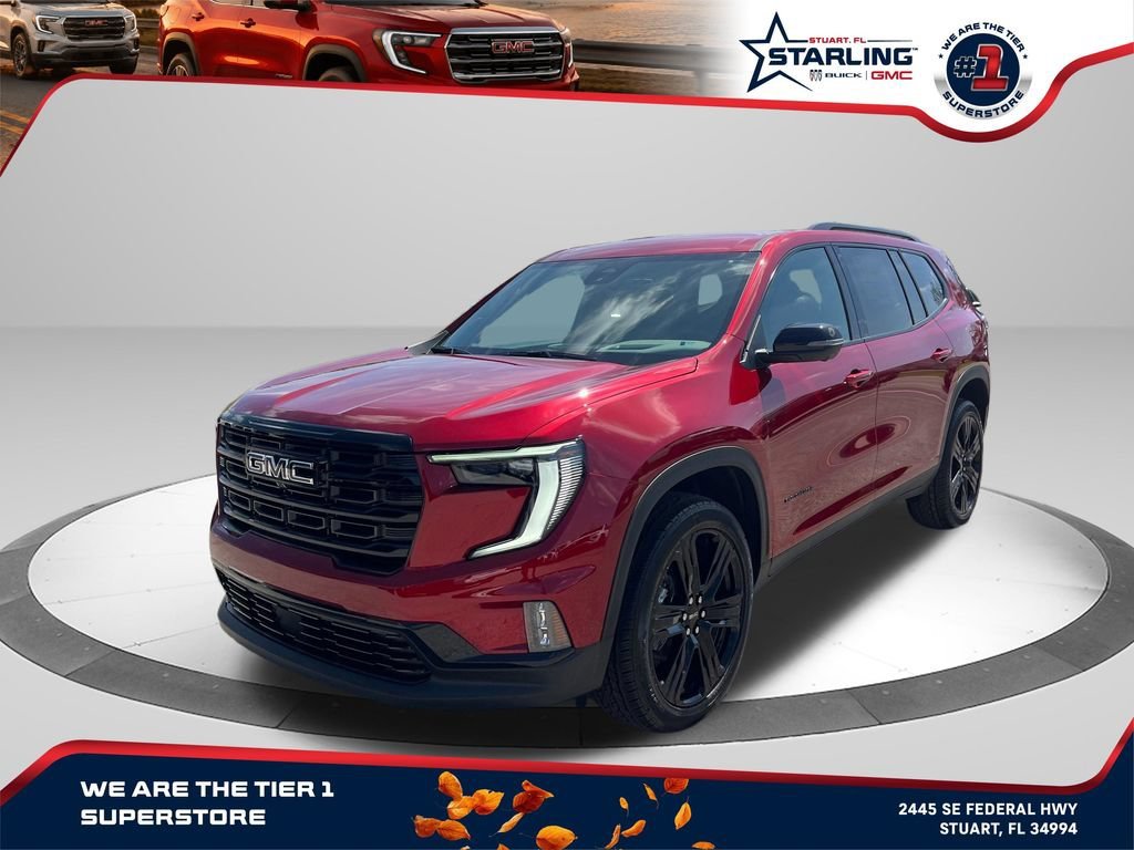 New 2026 Volcanic Red Tintcoat GMC Elevation image 1