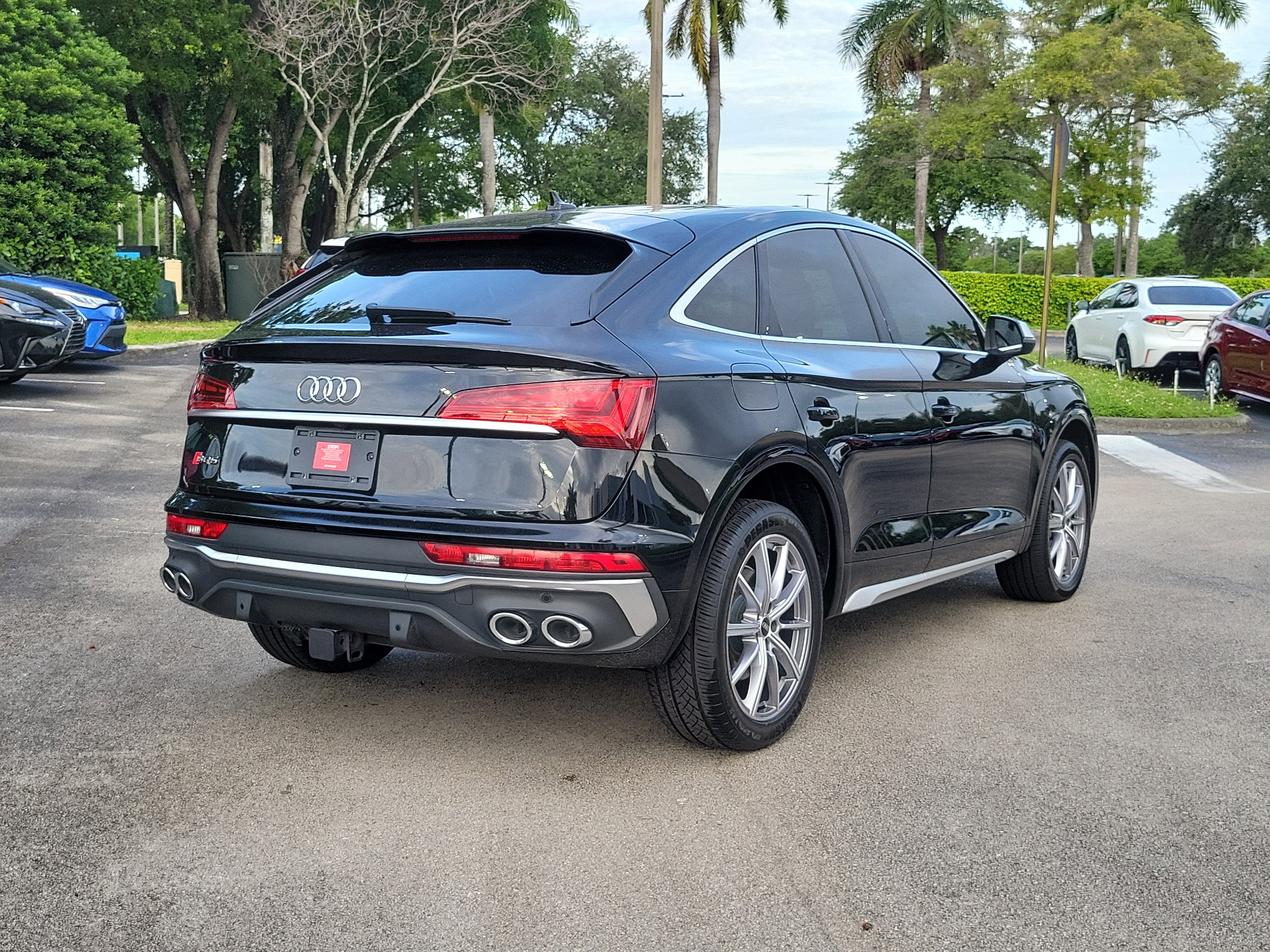 Used 2023 Black Metallic Audi Premium Plus image 4