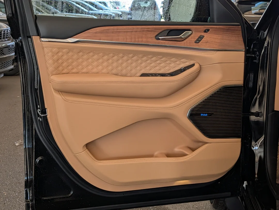 New 2026 Black Jeep Summit - - 4x4 - Advanced ProTech Group IV - Palermo Leather Seats - Head-Up Display & More! image 12