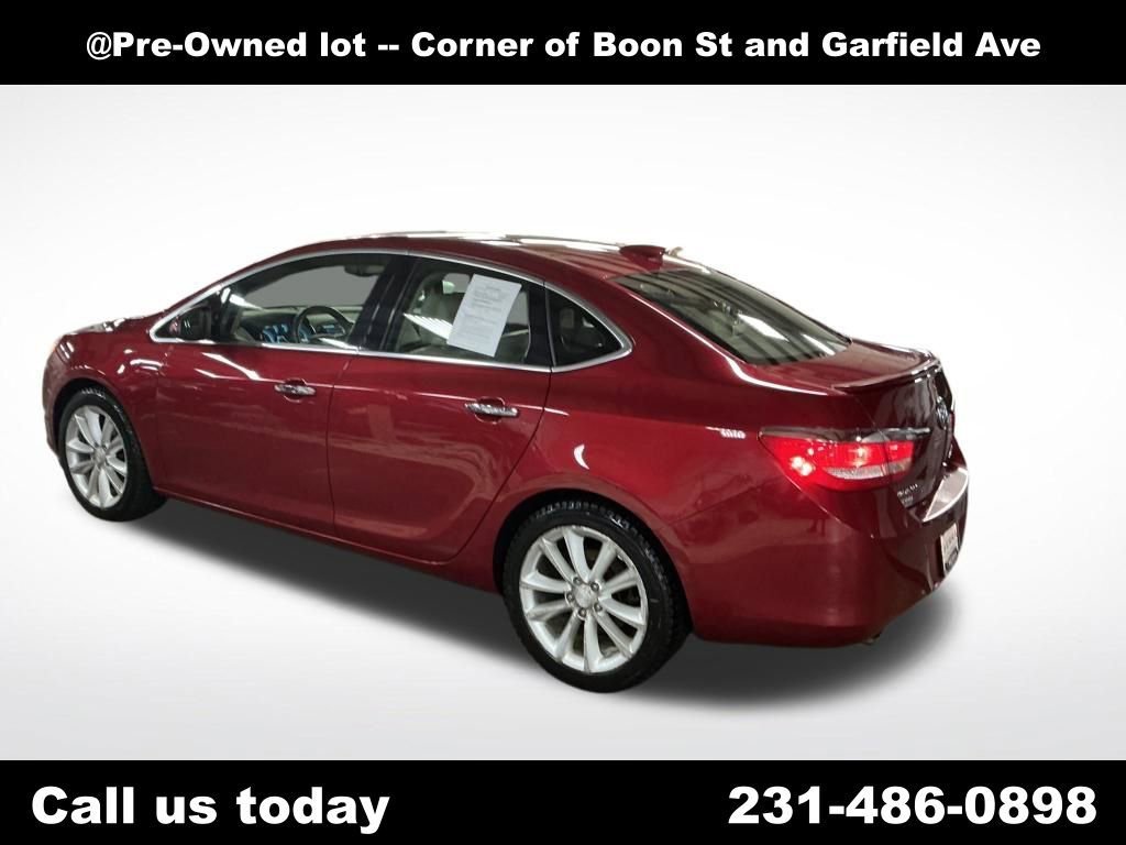Used 2016 CRYSTAL RED TINTCOAT Buick Leather Group image 3