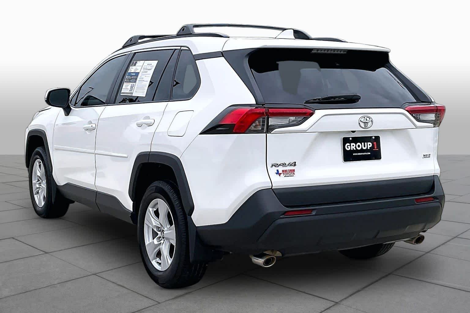 Used 2021 Super White Toyota XLE image 12