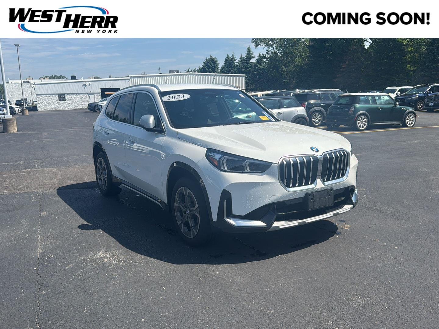 Certified Used 2023 Alpine White BMW xDrive28i image 1