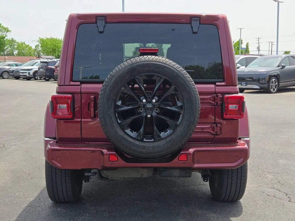 Used 2021 Red Jeep Unlimited Sahara High Altitude image 14