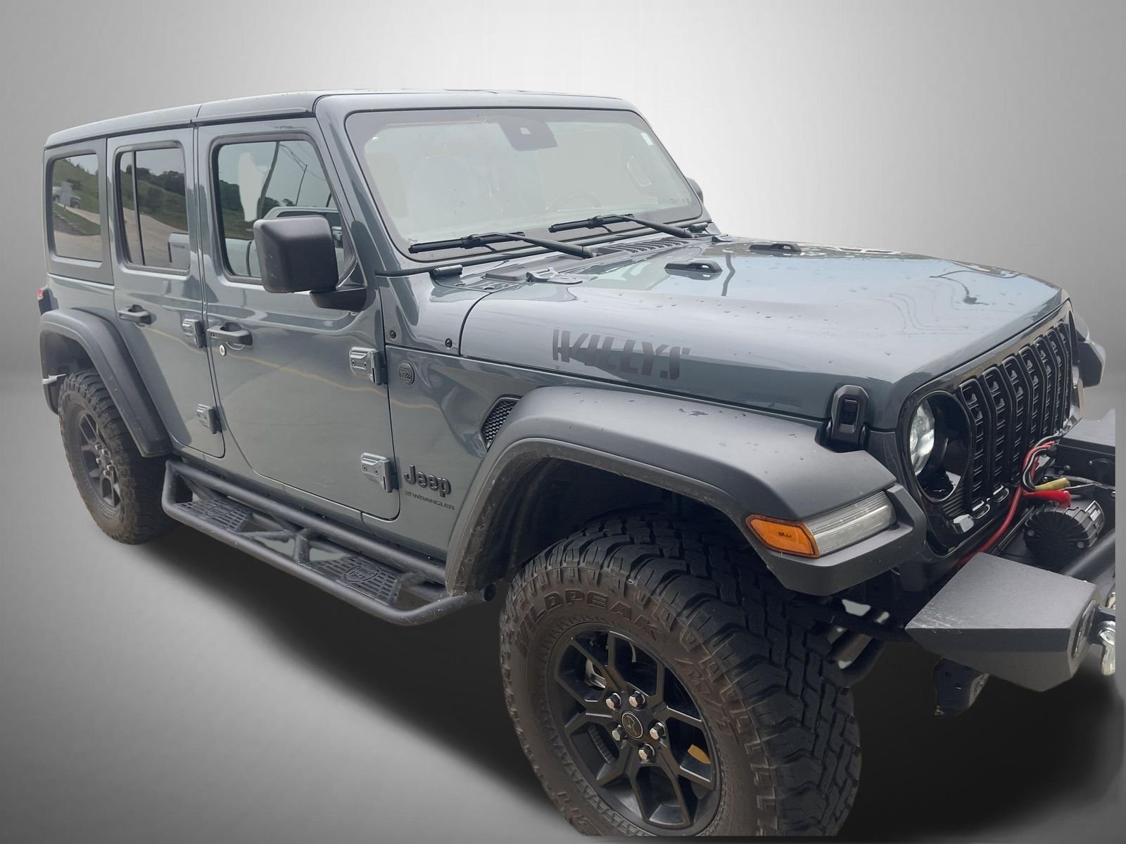 Certified Used 2024 Gray Jeep Sport image 3