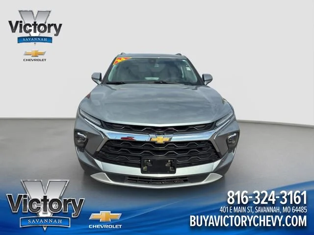 Used 2024 Chevrolet Blazer 2LT with VIN 3GNKBCR49RS122668 for sale in Kansas City