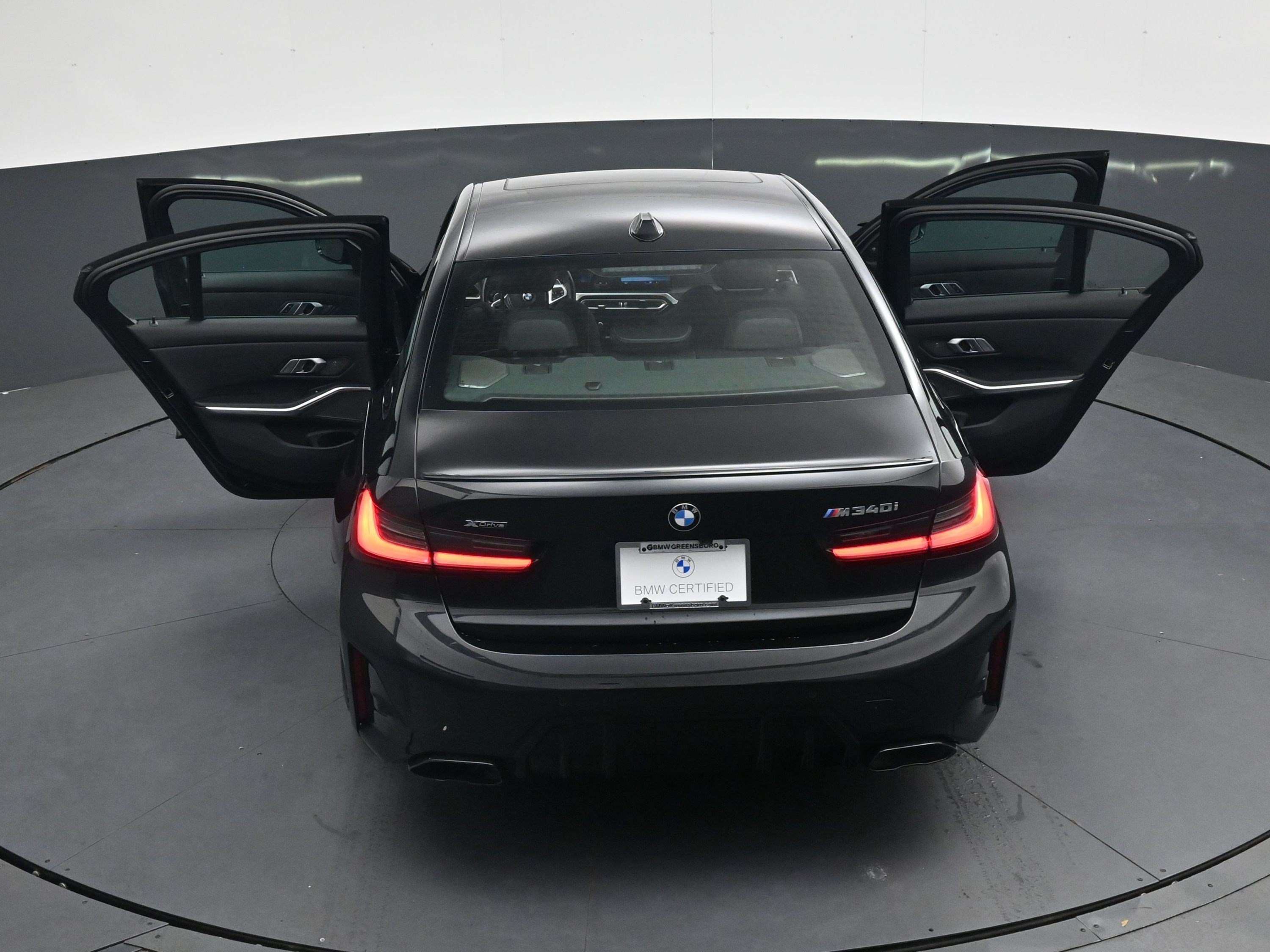 Certified Used 2023 Black Sapphire Metallic BMW M340i xDrive image 40