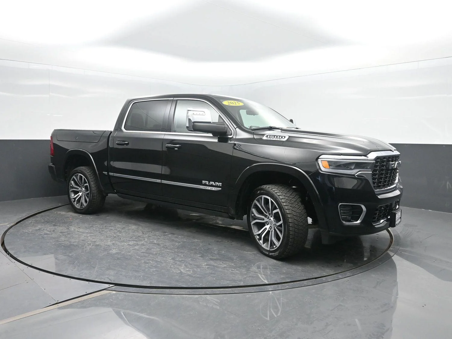 Used 2025 Diamond Black Crystal Pearlcoat Ram Tungsten image 4