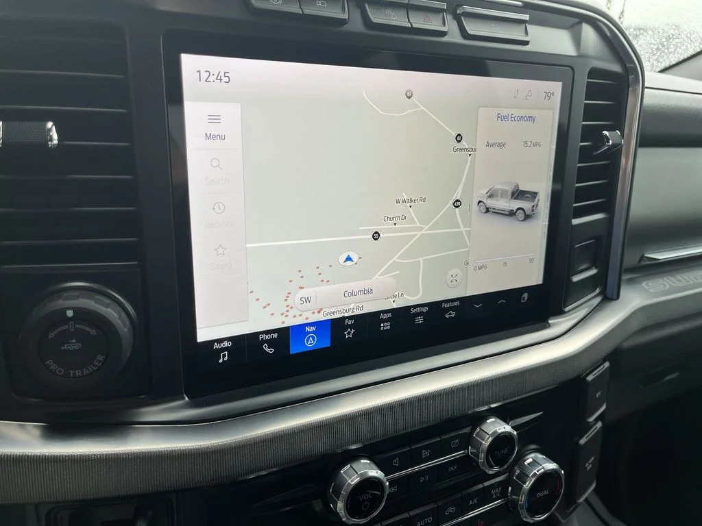 Used 2024 Blue Ford Platinum image 16
