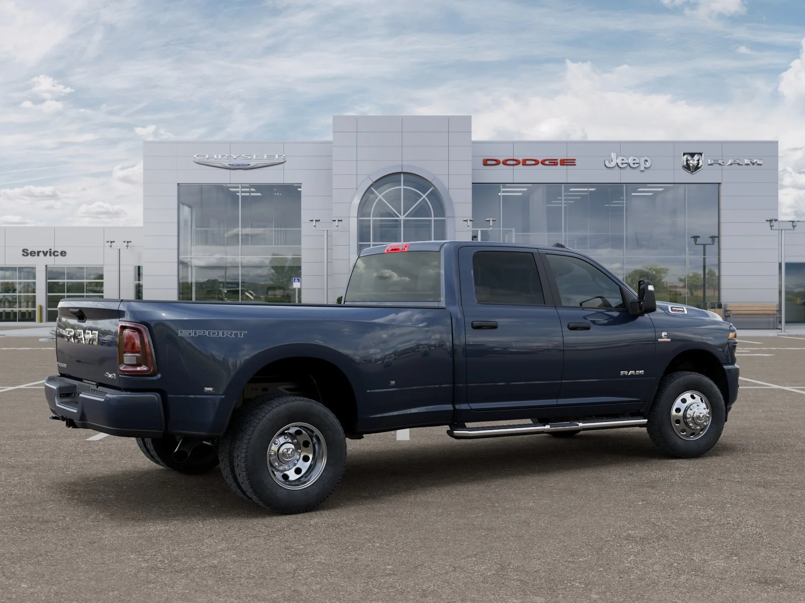 New 2026 Forged Blue Metallic Exterior Paint RAM Big Horn image 32