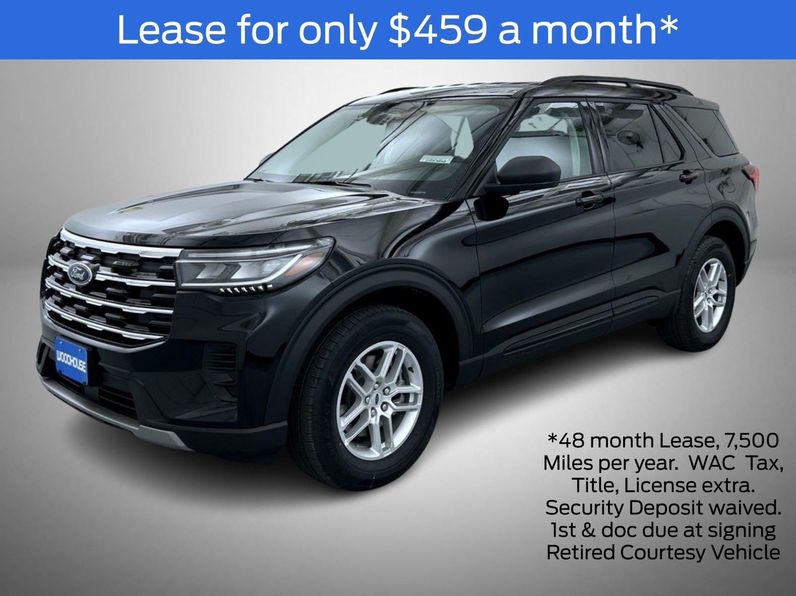 Lease for $399 per month for 36 months 7,500 miles per year*