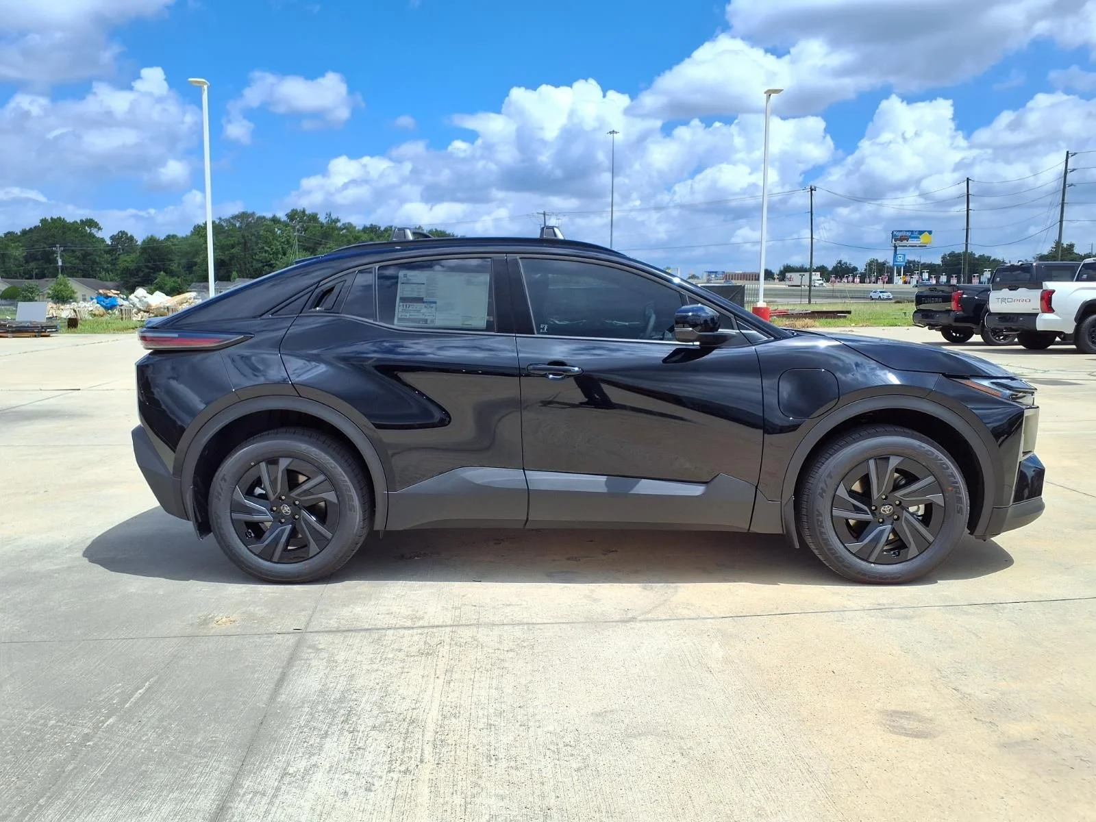 New 2026 Black Toyota SE image 5