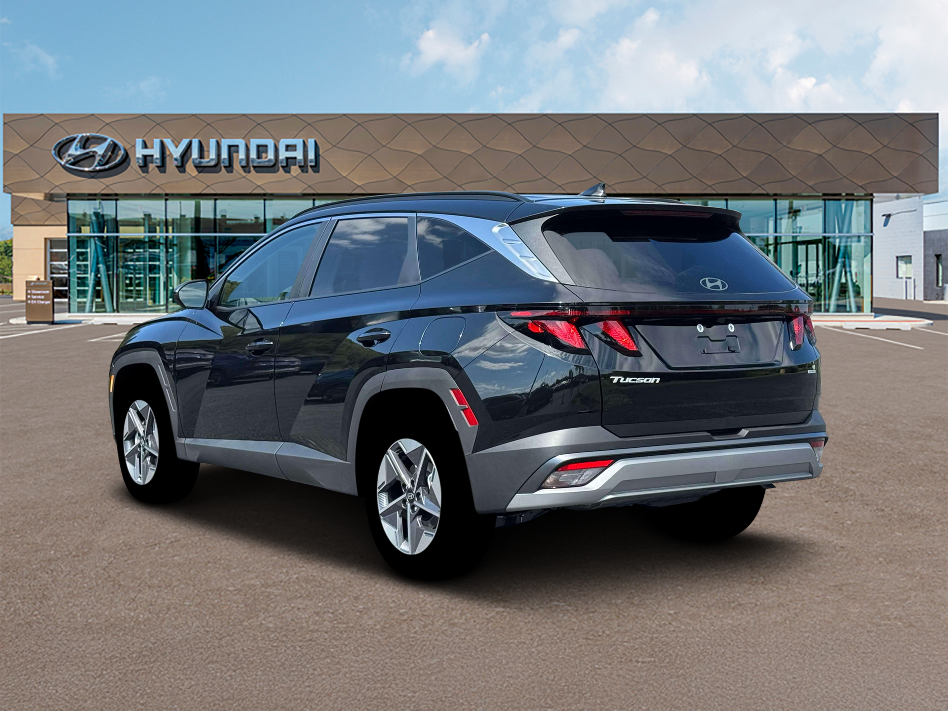 New 2026 Black Hyundai SEL AWD image 5