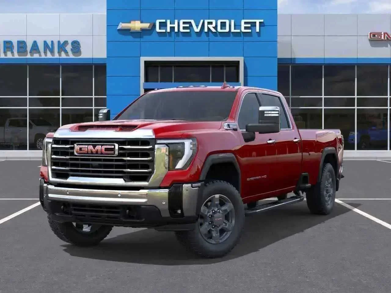 New 2026 Volcanic Red Tintcoat GMC SLT image 5