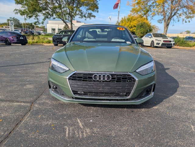 Used 2022 District Green Metallic/Black Roof Audi 45 Premium Plus image 9