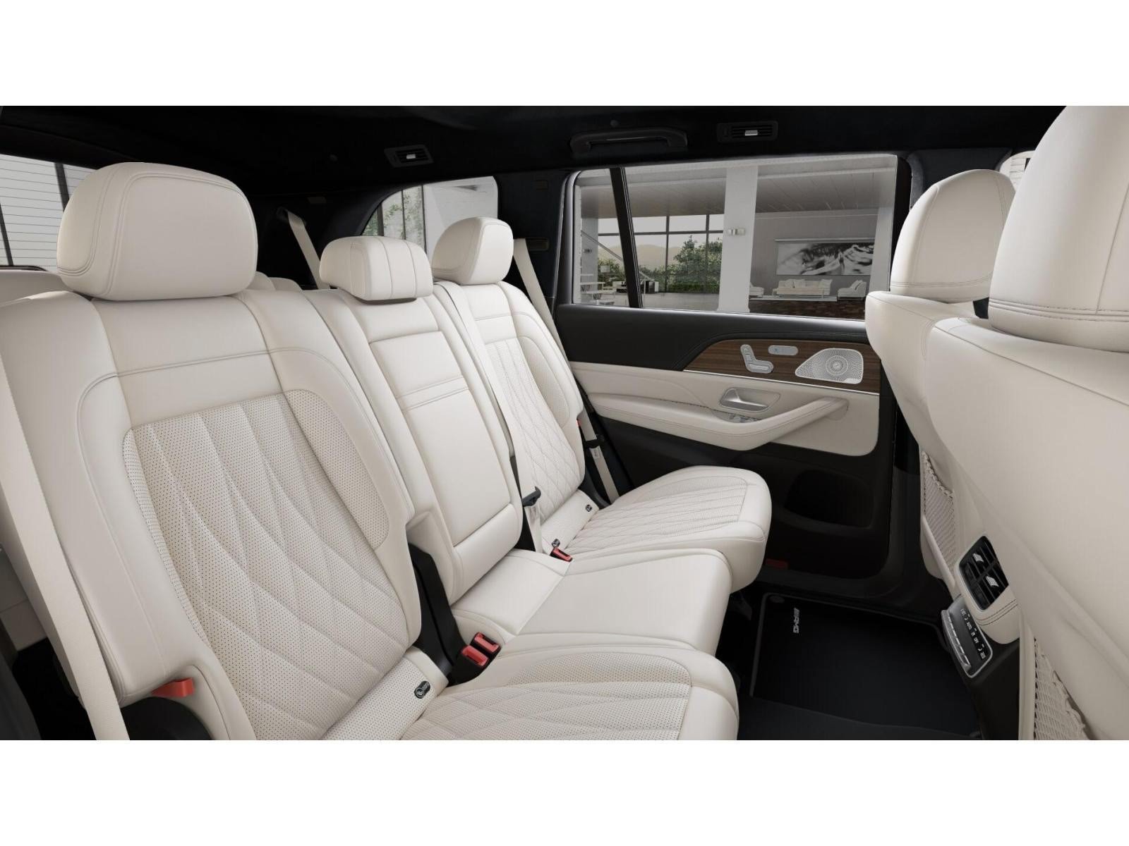 New 2026 MANUFAKTUR Moonlight White Metallic Mercedes-Benz GLS 63 AMG® 4D Sport Utility 4MATIC®  image 6